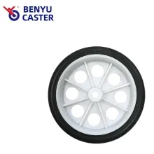 Rubber Single Wheel 135mm Basket Wheel Cart Castor